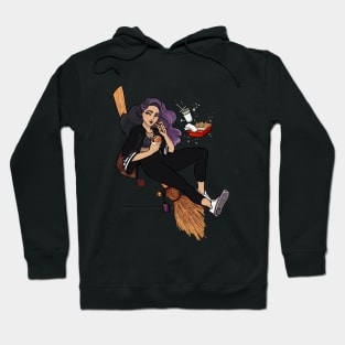 Double-Double, toil and trouble (color) Hoodie